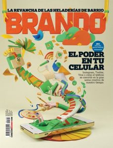 Te compartimos el fragmento de la nota de Revista Brando que habla de Helados Búffala.